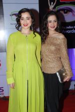 Simone Singh, Sanjeeda Sheikh at ITA Awards red carpet in Mumbai on 1st Nov 2014